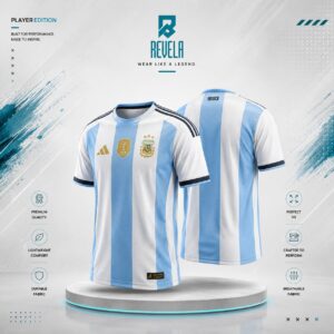 Argentina 2026 World Cup Home Jersey – Player Edition