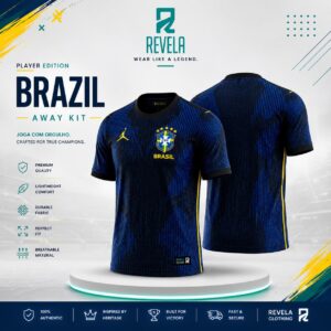 Brazil 2026 World Cup Away Jersey – Player Edition